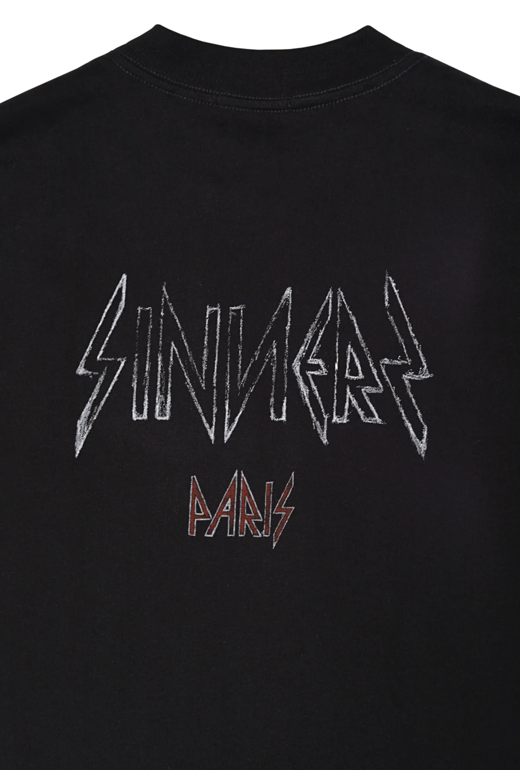 Sinners l'enfant monogram black t-shirt