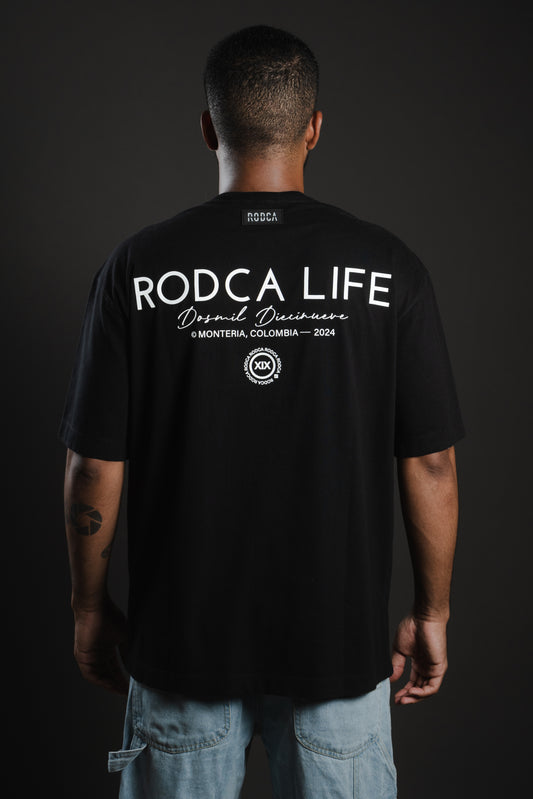 Rodca camiseta negra ROD-19046