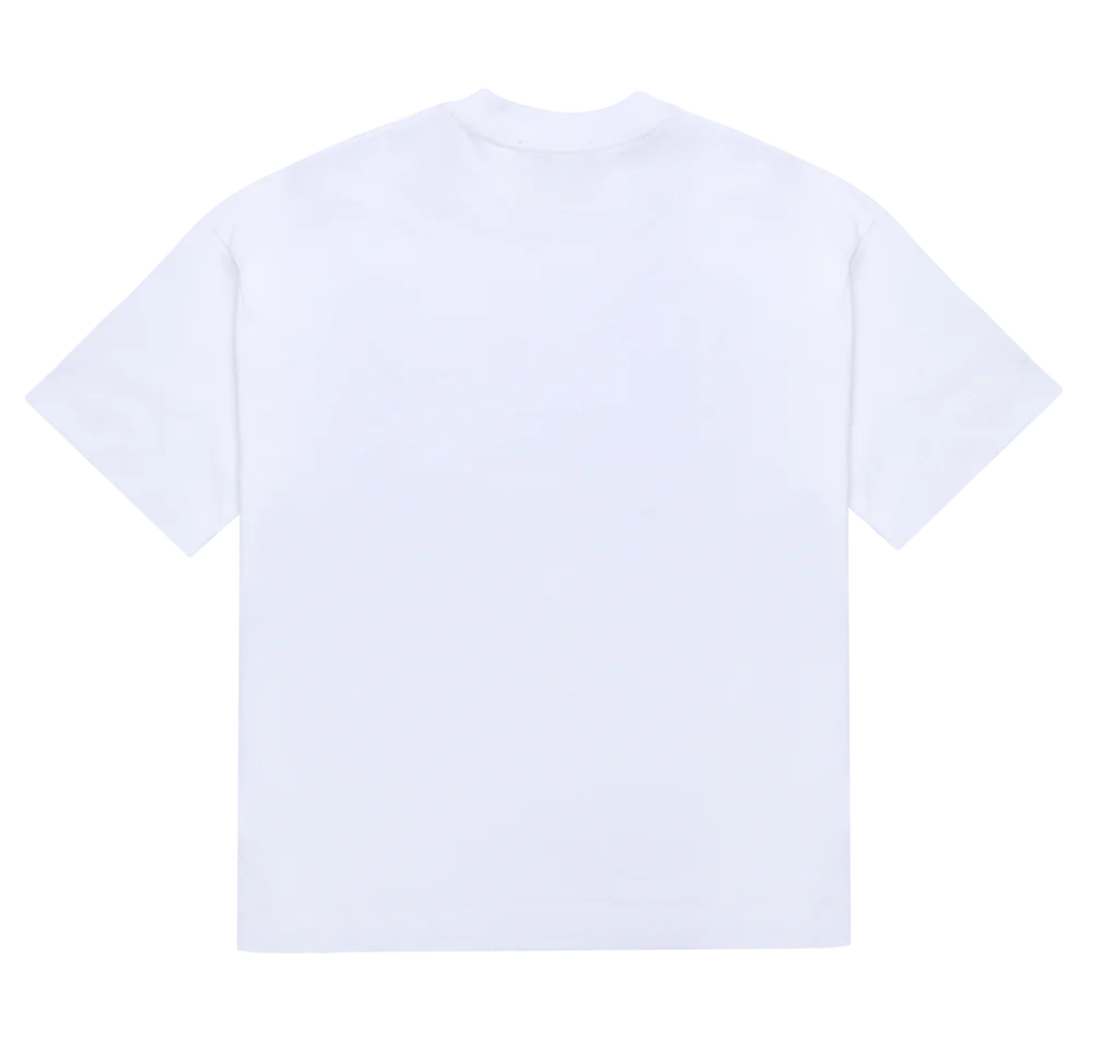 Sinners center logo white t-shirt