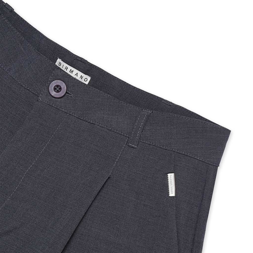 Birmano daisugi dark gray pant
