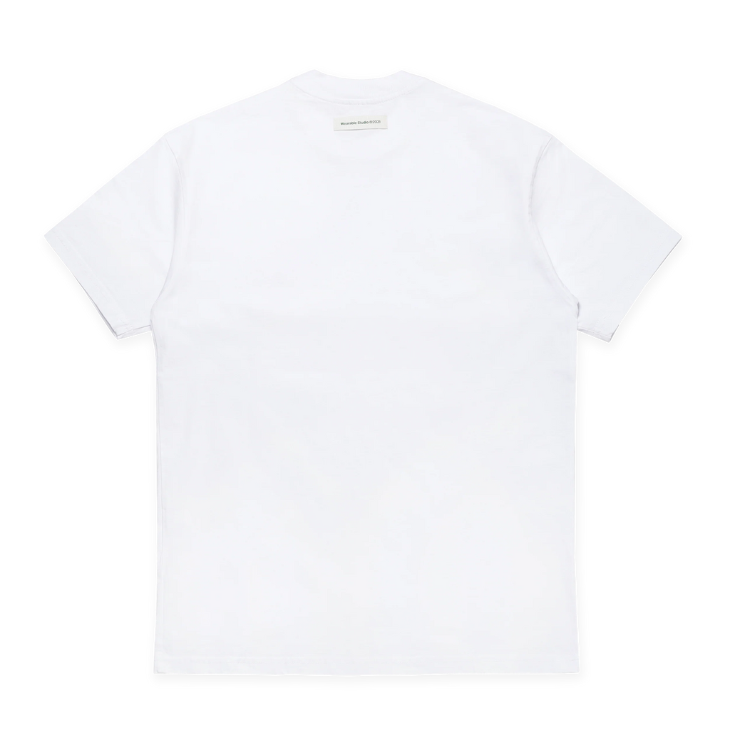 Birmano b white tape t-shirt