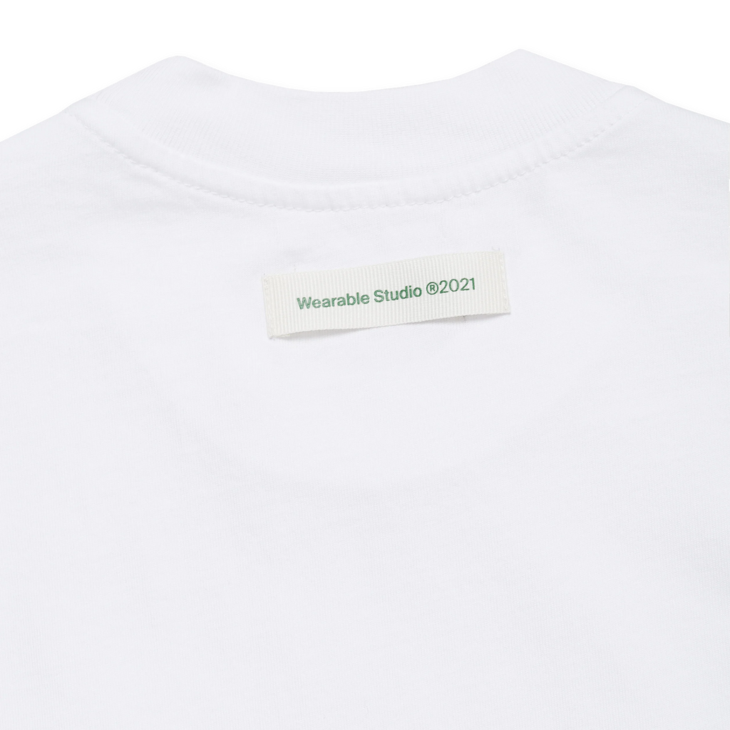 Birmano b white tape t-shirt