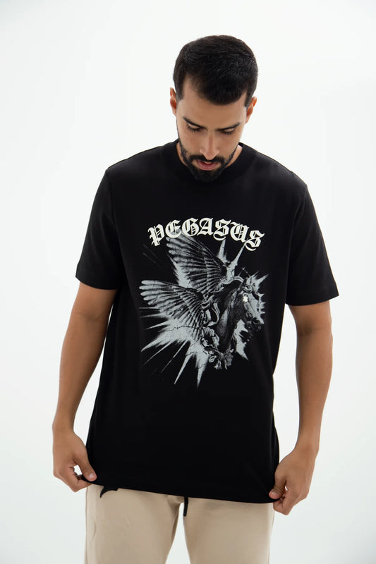 Artdist Pegasus Black T-Shirt