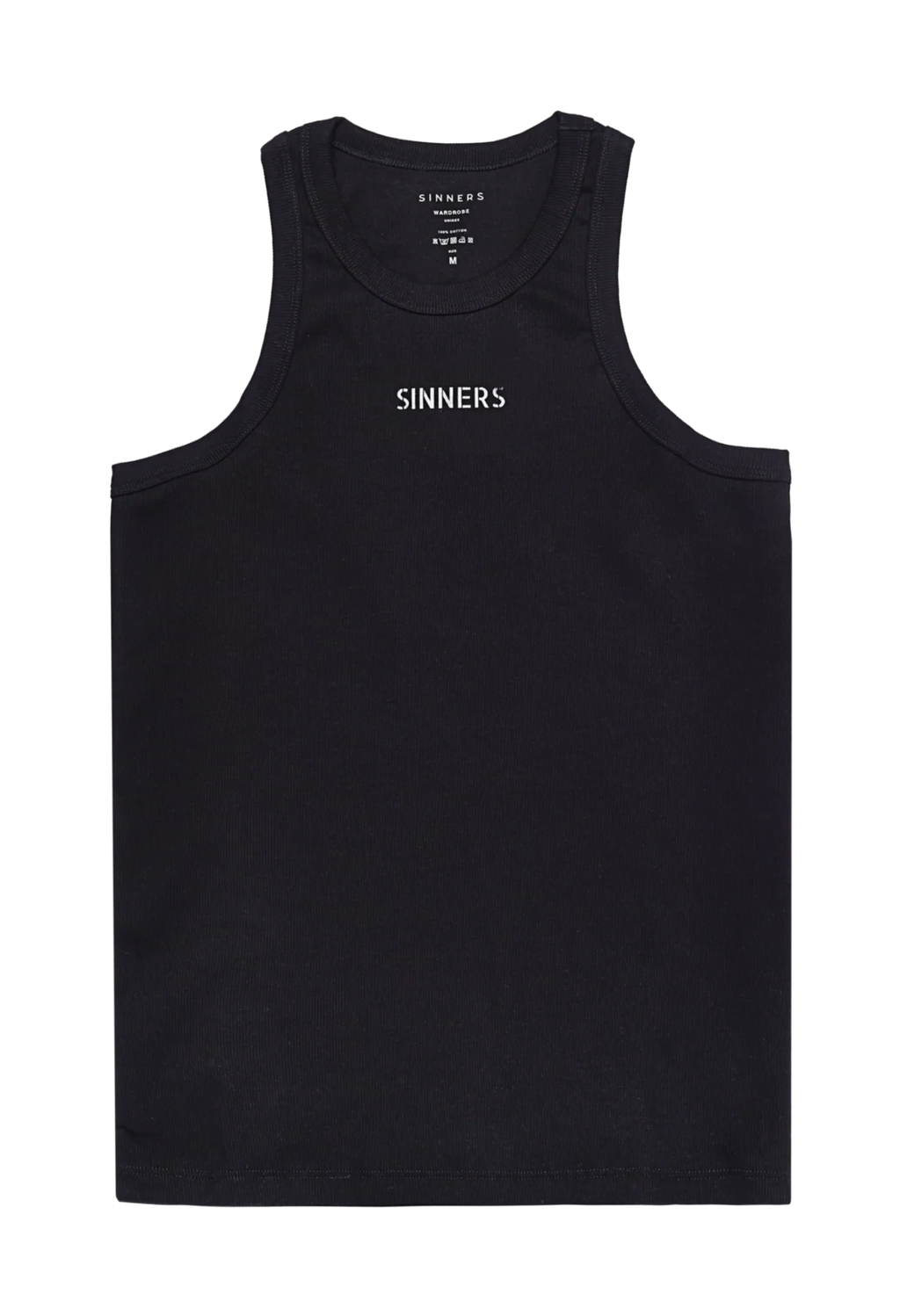 Sinners black men tank top