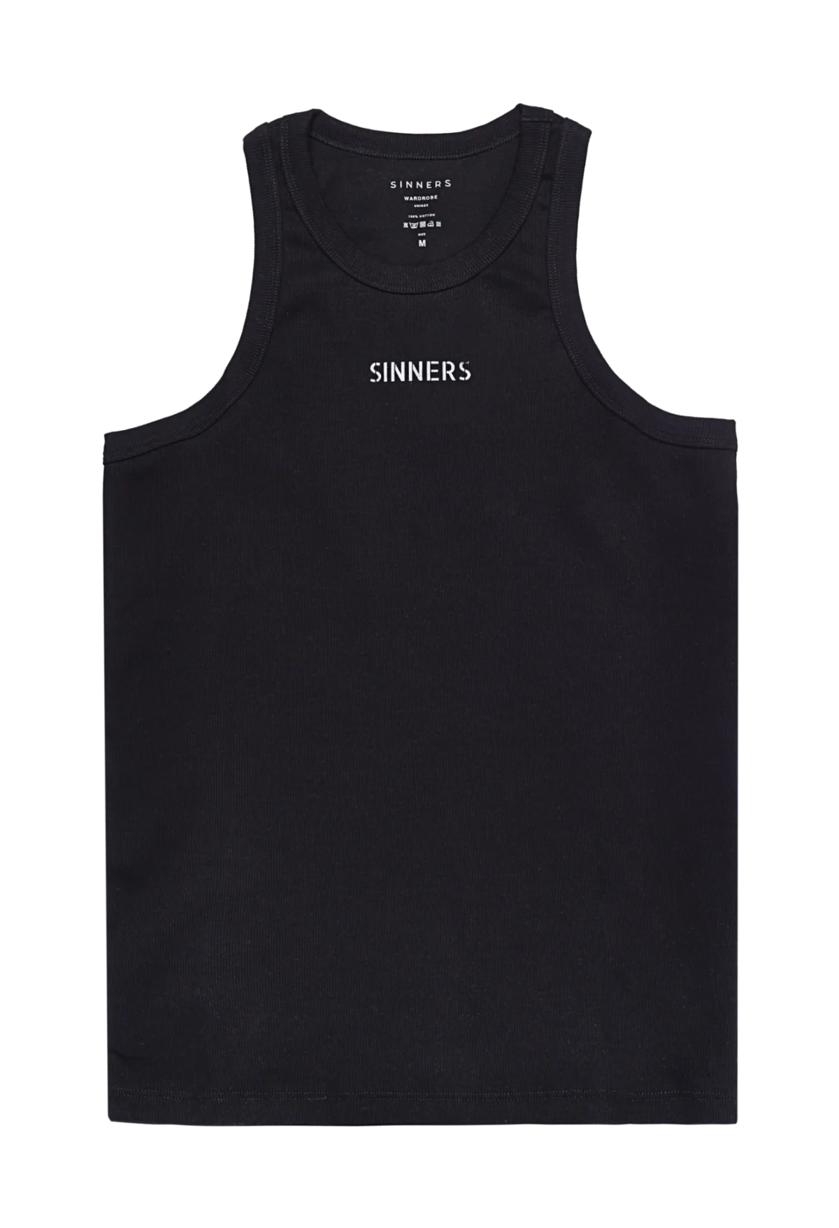 Sinners black men tank top