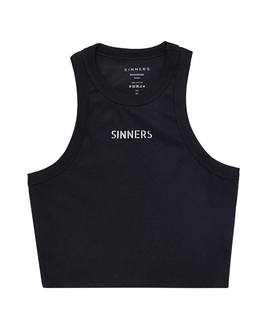 Sinners black women tank top