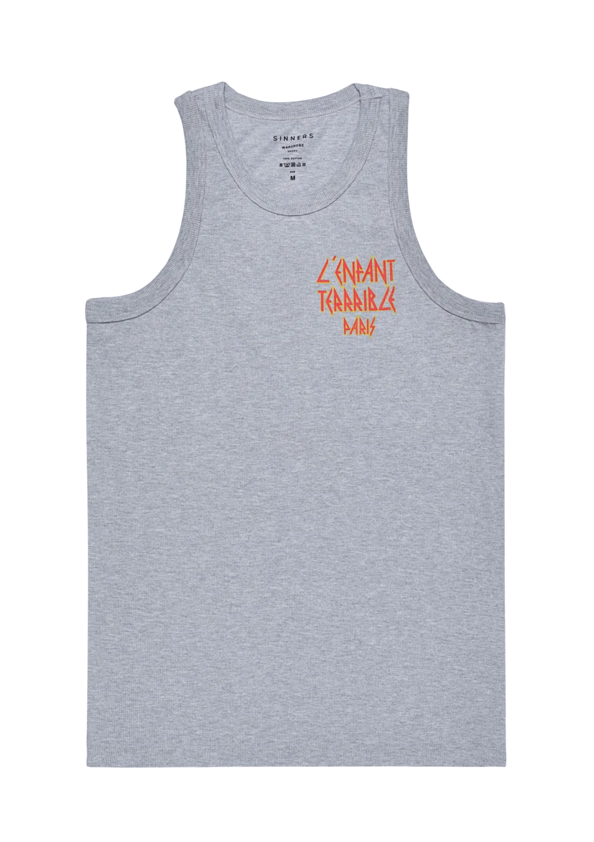Sinners l'enfant gray men tank top