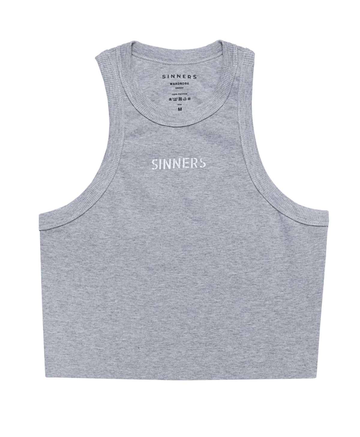 Sinners gray women tank top