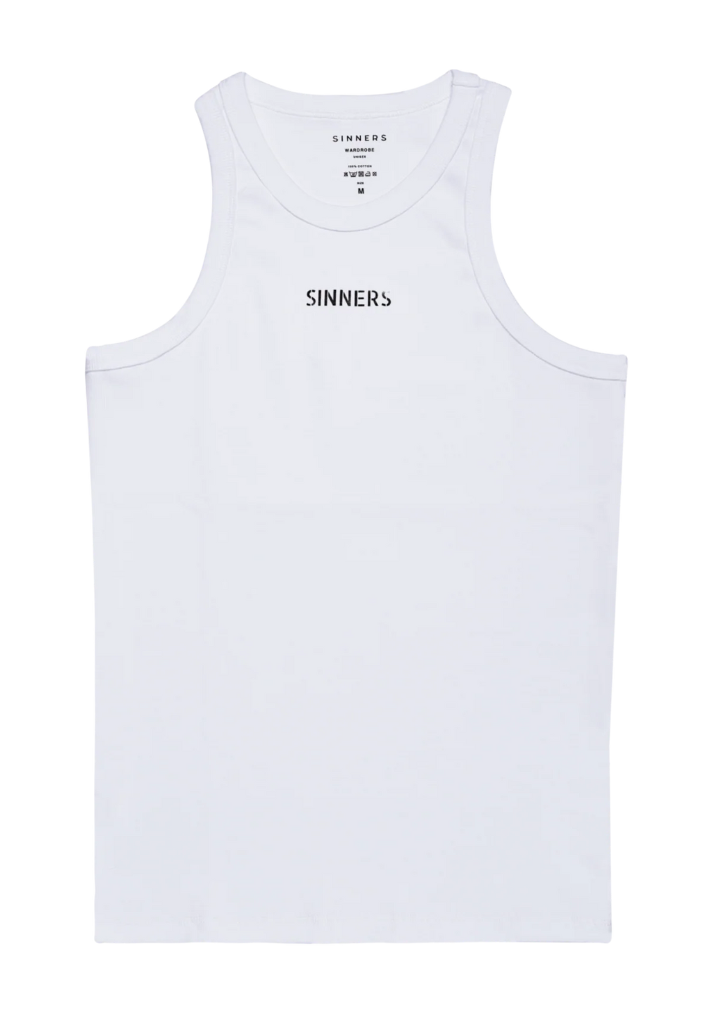 Sinners white men tank top