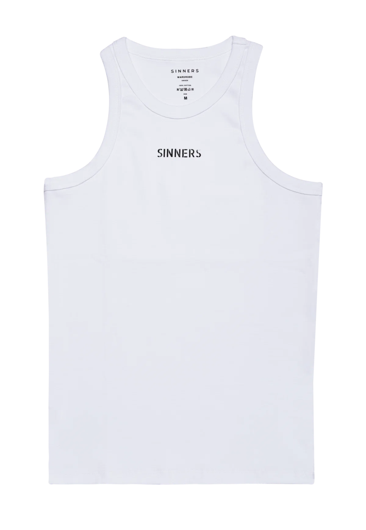 Sinners white men tank top