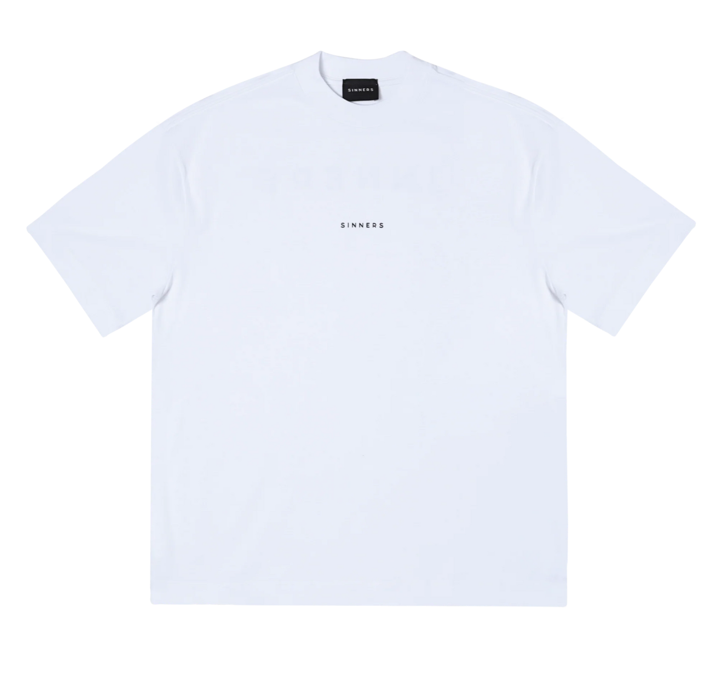 Sinners logo white t-shirt