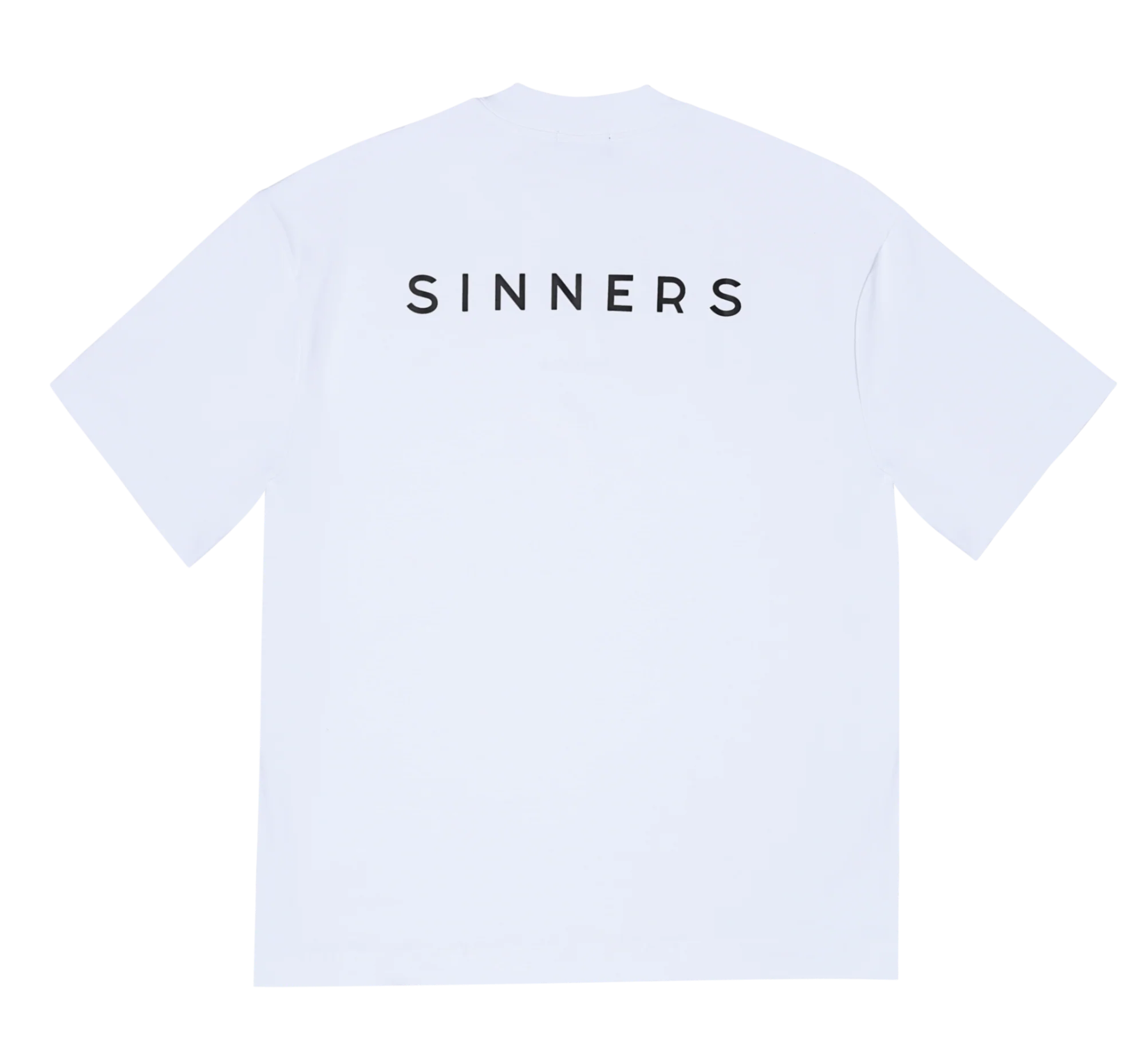 Sinners logo white t-shirt