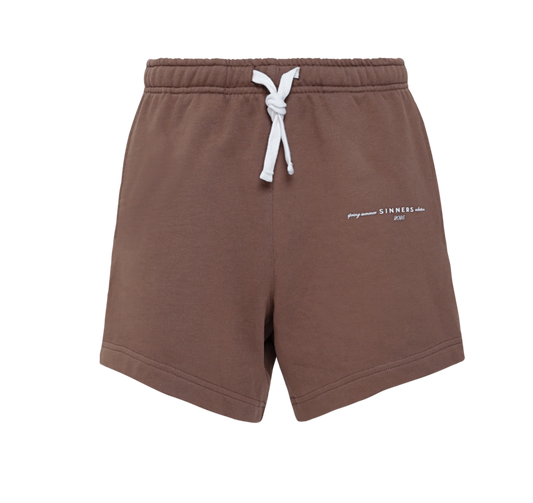Sinners garments taupe shorts