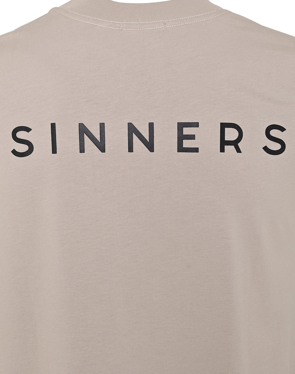 Sinners logo butter t-shirt