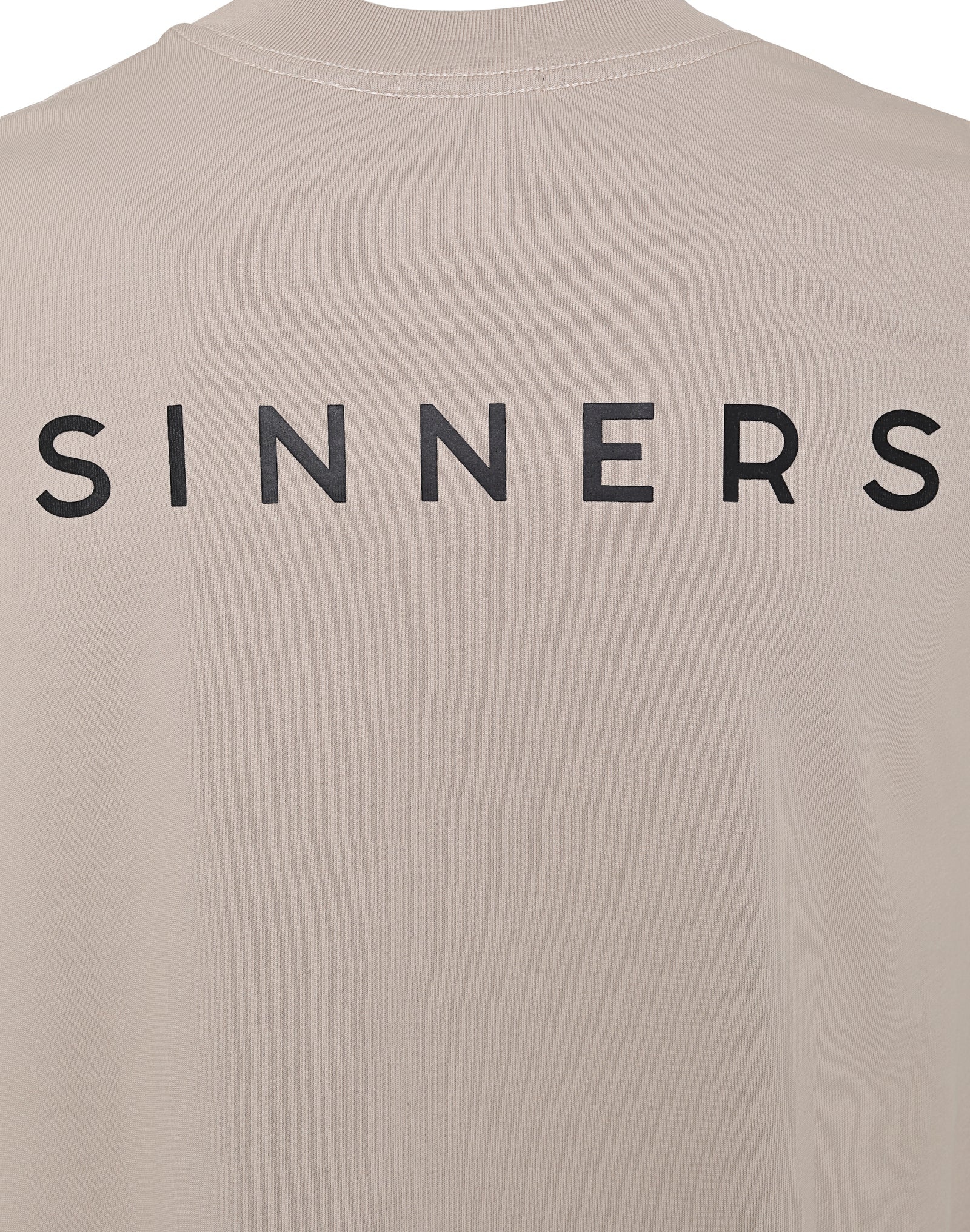Sinners logo butter t-shirt