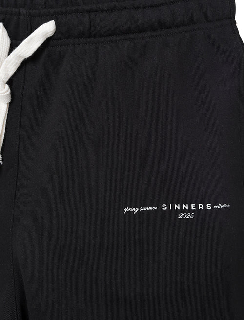 Sinners garments black shorts