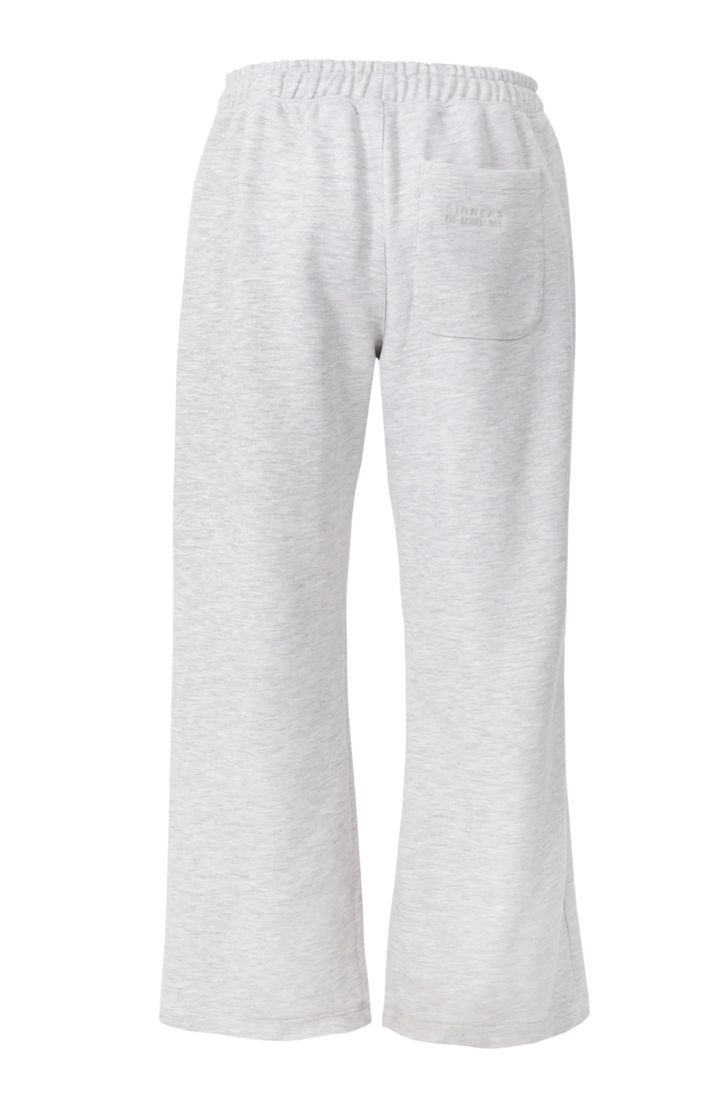 Sinners polizia gray flared sweatpants