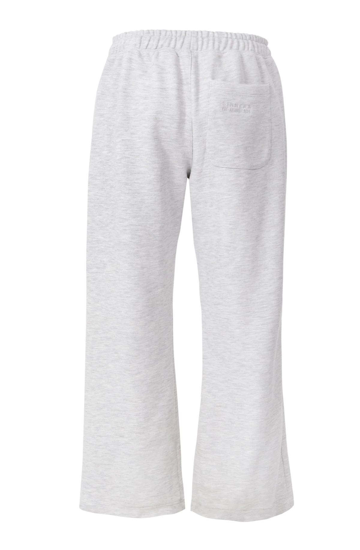Sinners polizia gray flared sweatpants
