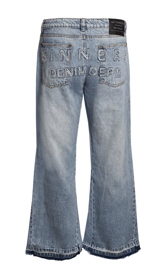 Sinners Vintage Light Flared Jeans