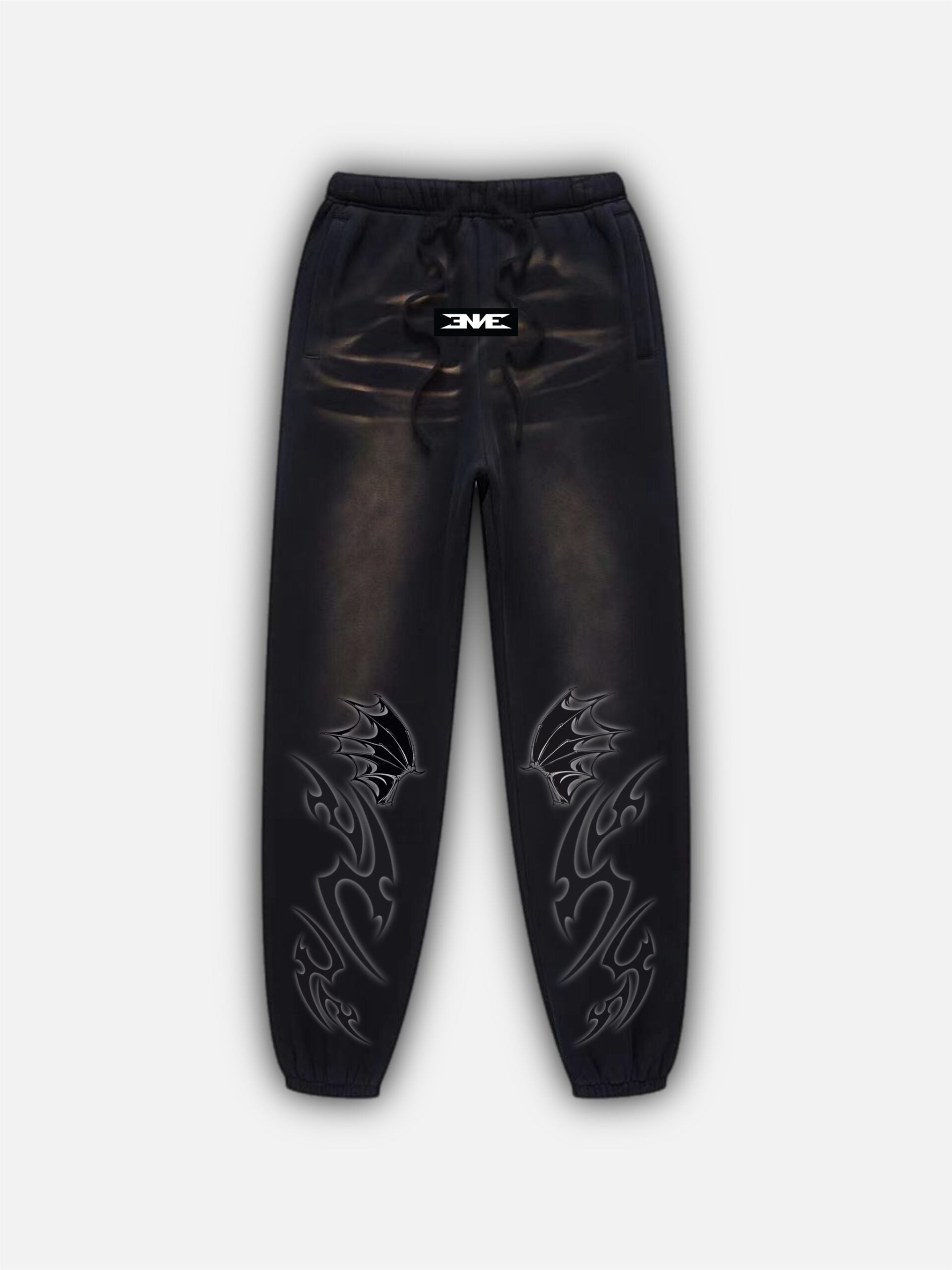 Nebula nexus shadow joggers void black tie-dye SU02-1123