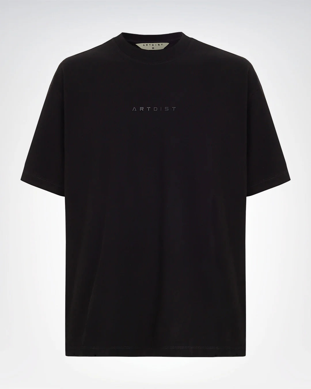 Artdist Portico Black Oversize Fit T-Shirt