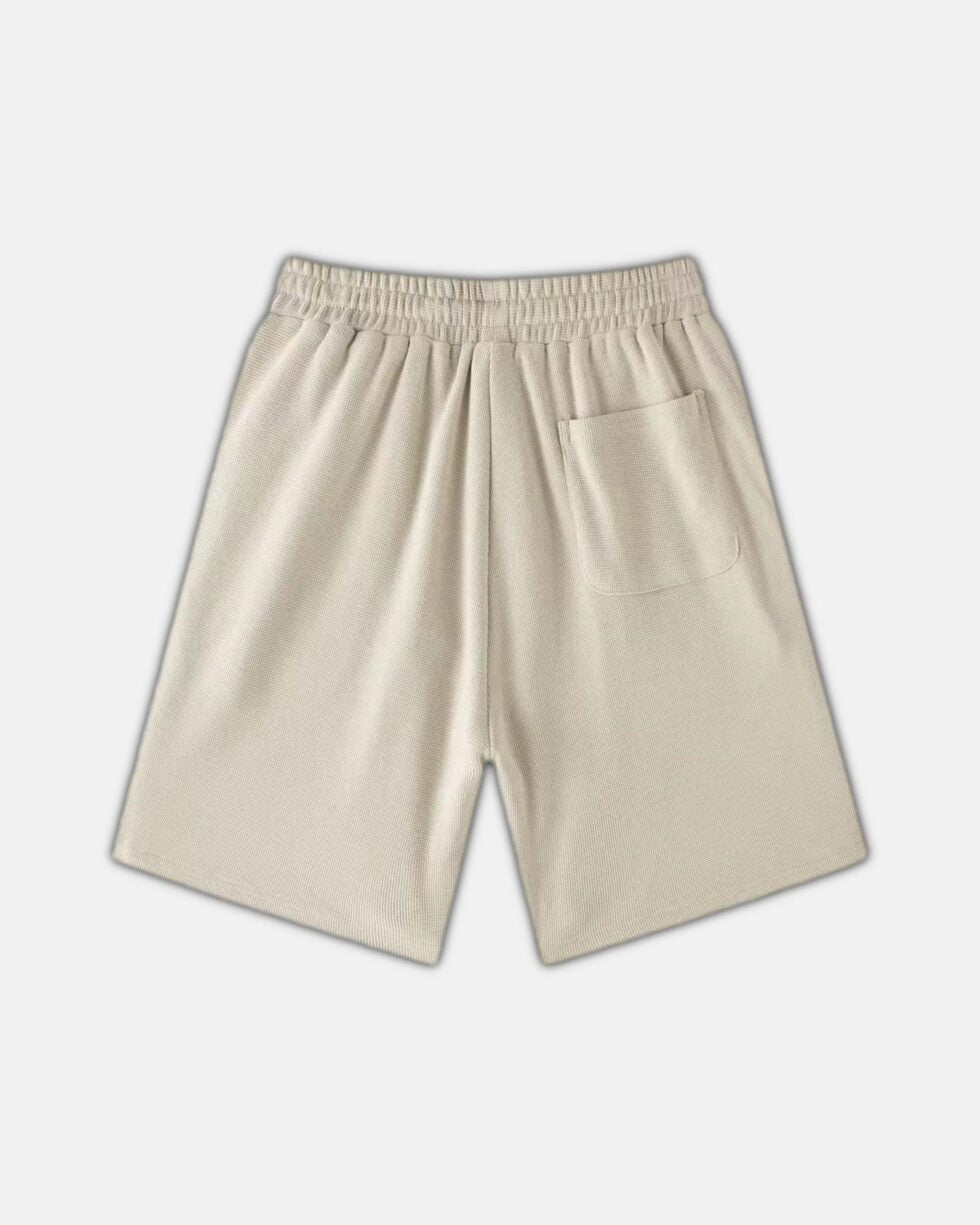 Nebula Nexus Zipper Shorts Beige BE01-1123