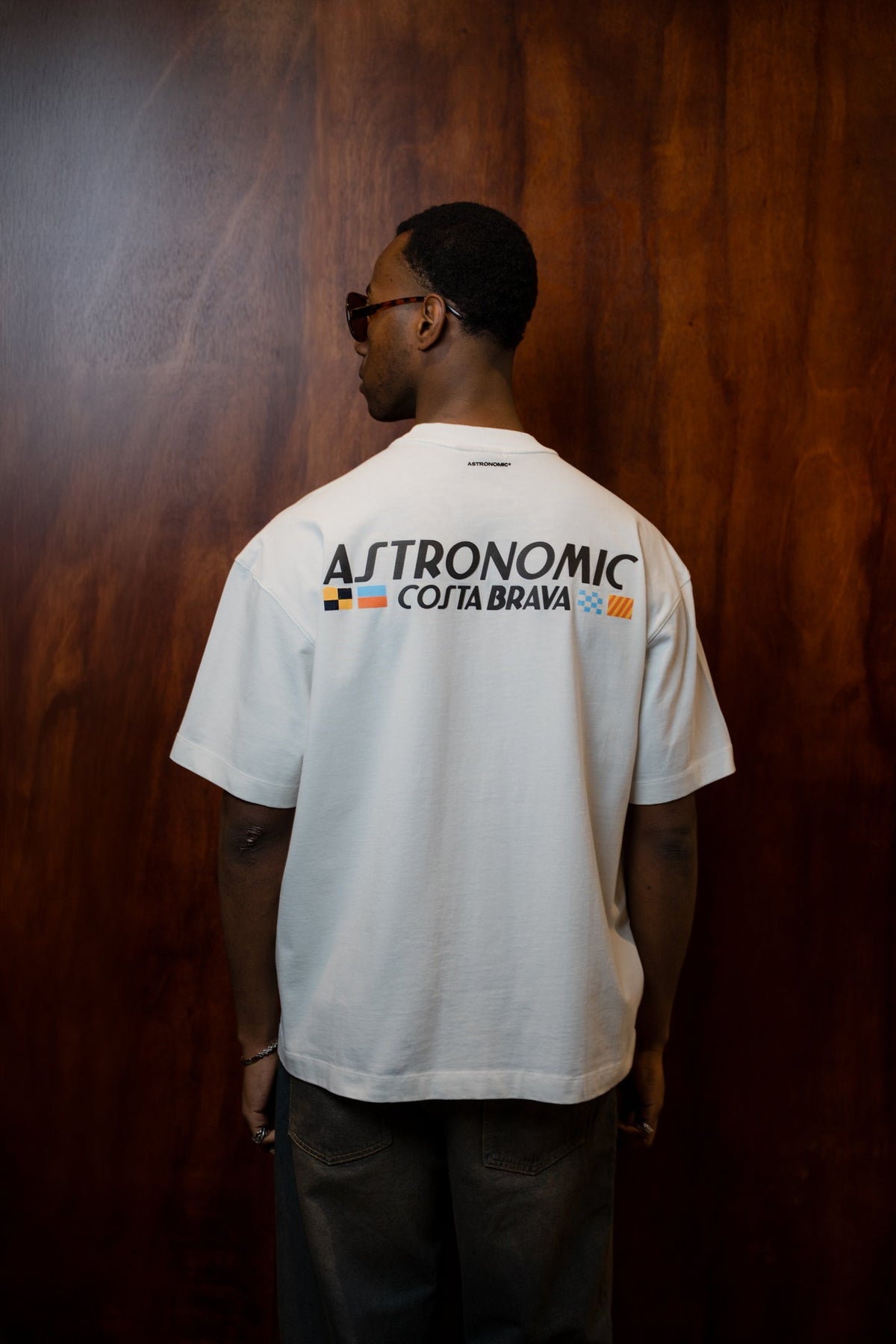Astronomic Camiseta Signal Flags - Blanco Hueso