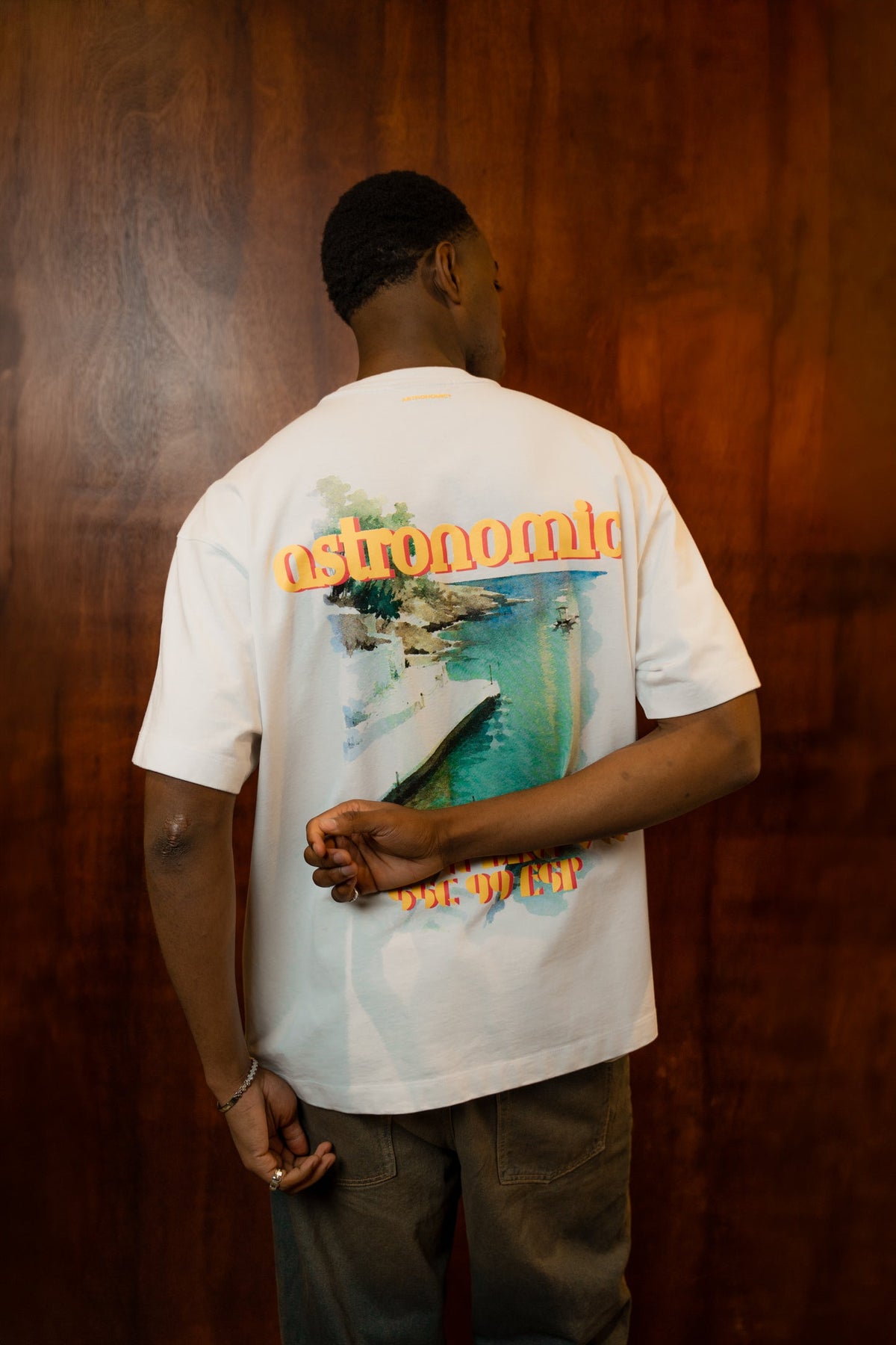Astronomic Camiseta Cala - Blanco