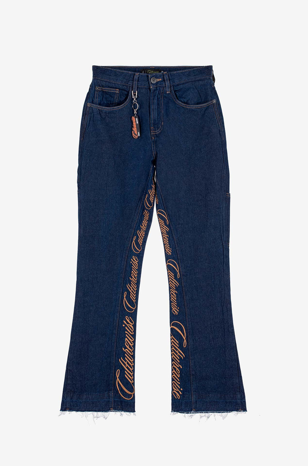 Culturewise jean flare azul raw CWQ3FLARE-01