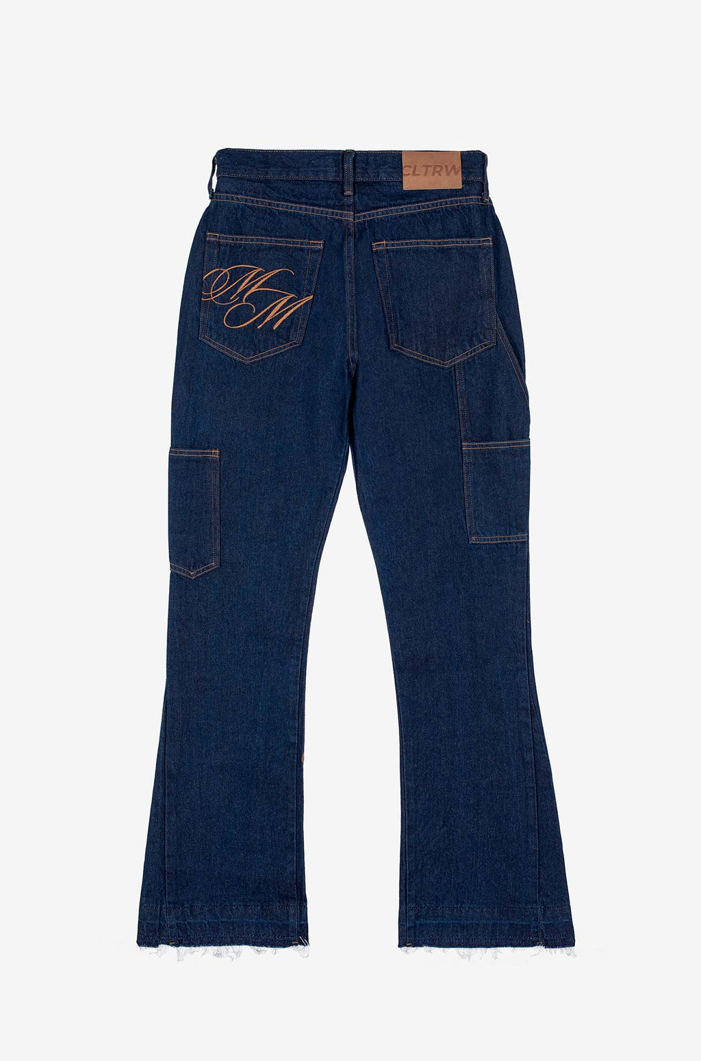 Culturewise jean flare azul raw CWQ3FLARE-01