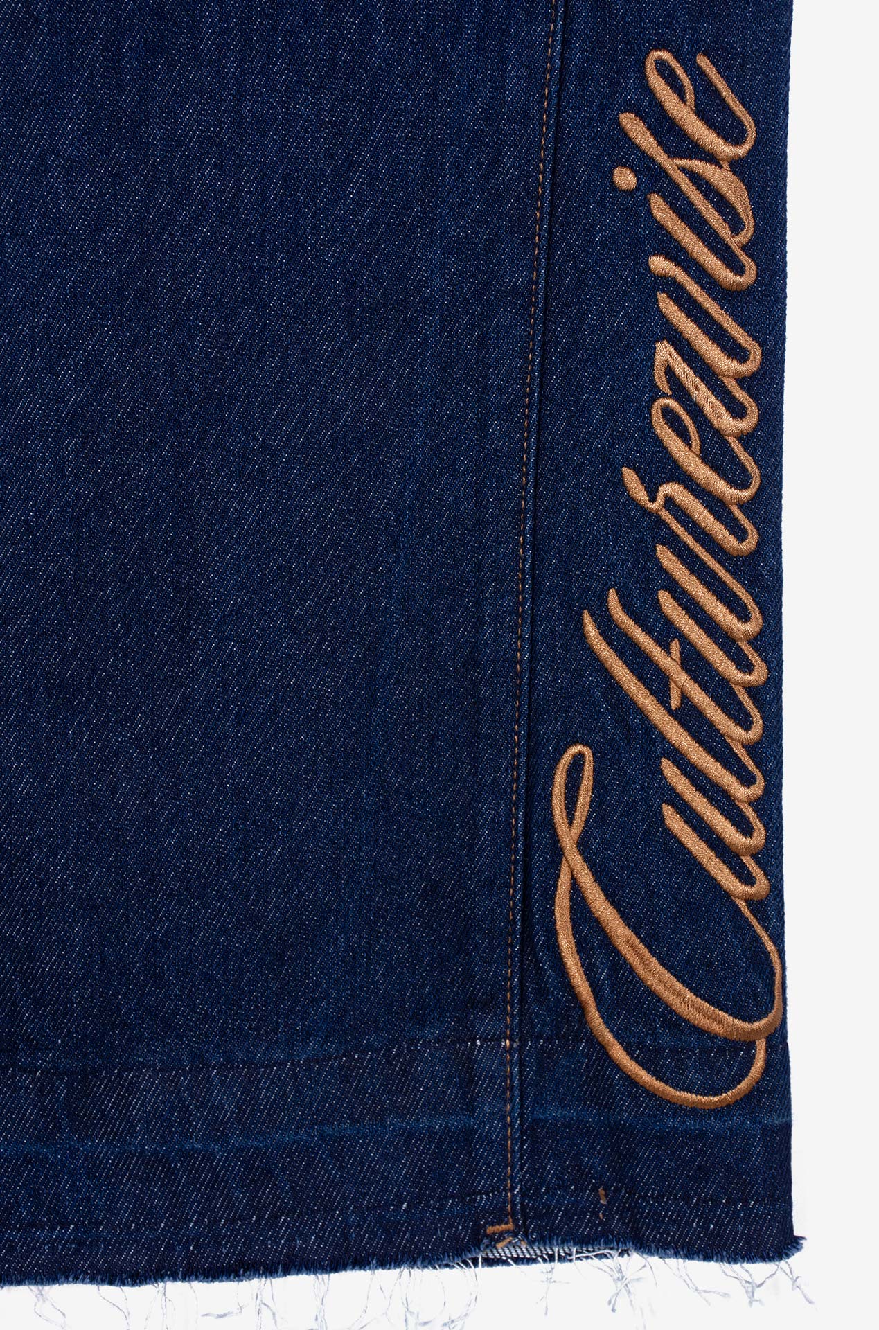 Culturewise jean flare azul raw CWQ3FLARE-01