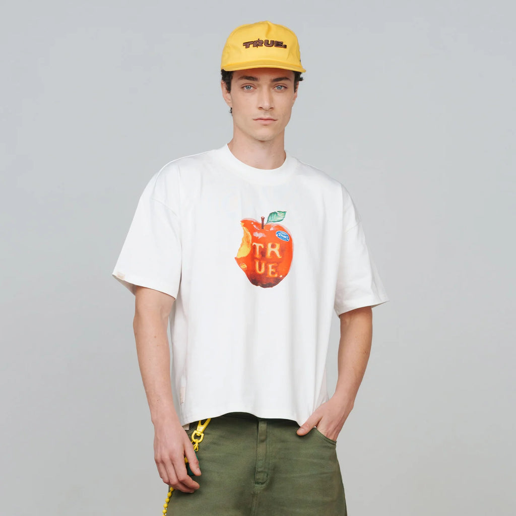 True Juicy Boxy Tee - Cream