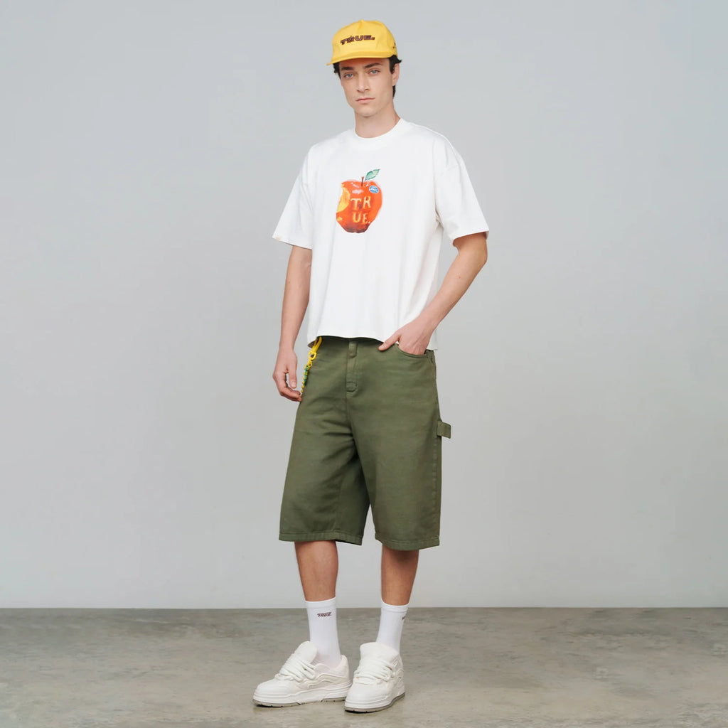 True Juicy Boxy Tee - Cream