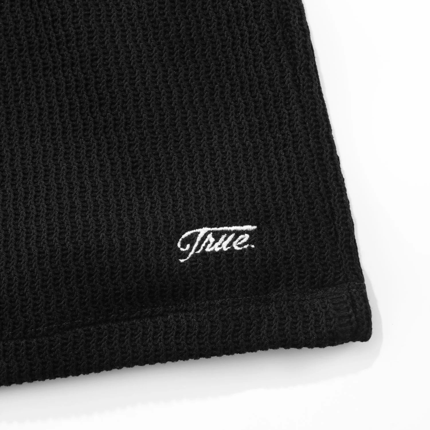 True knit resort bermuda - black