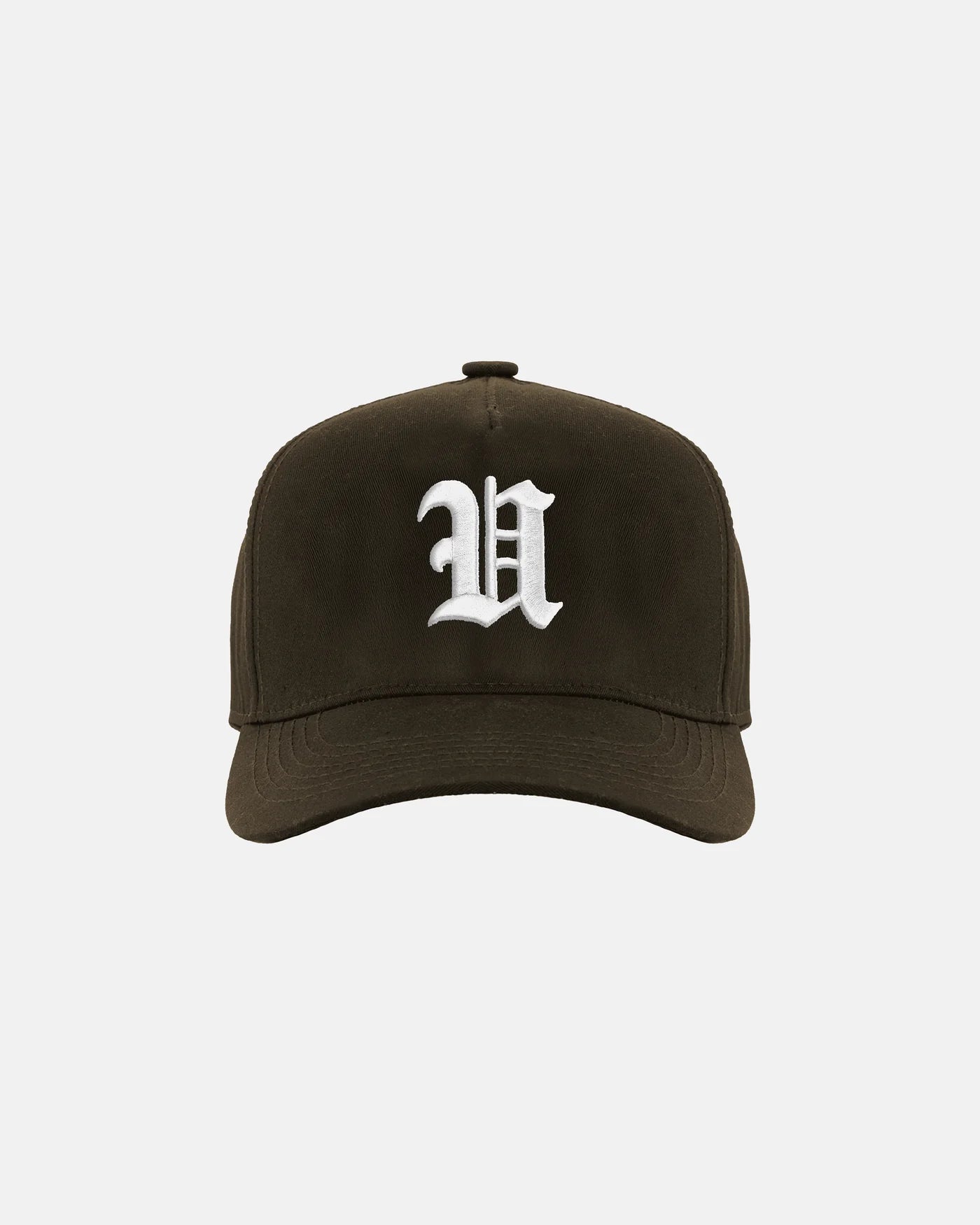 Undergold Line U High Crown Cap Brown