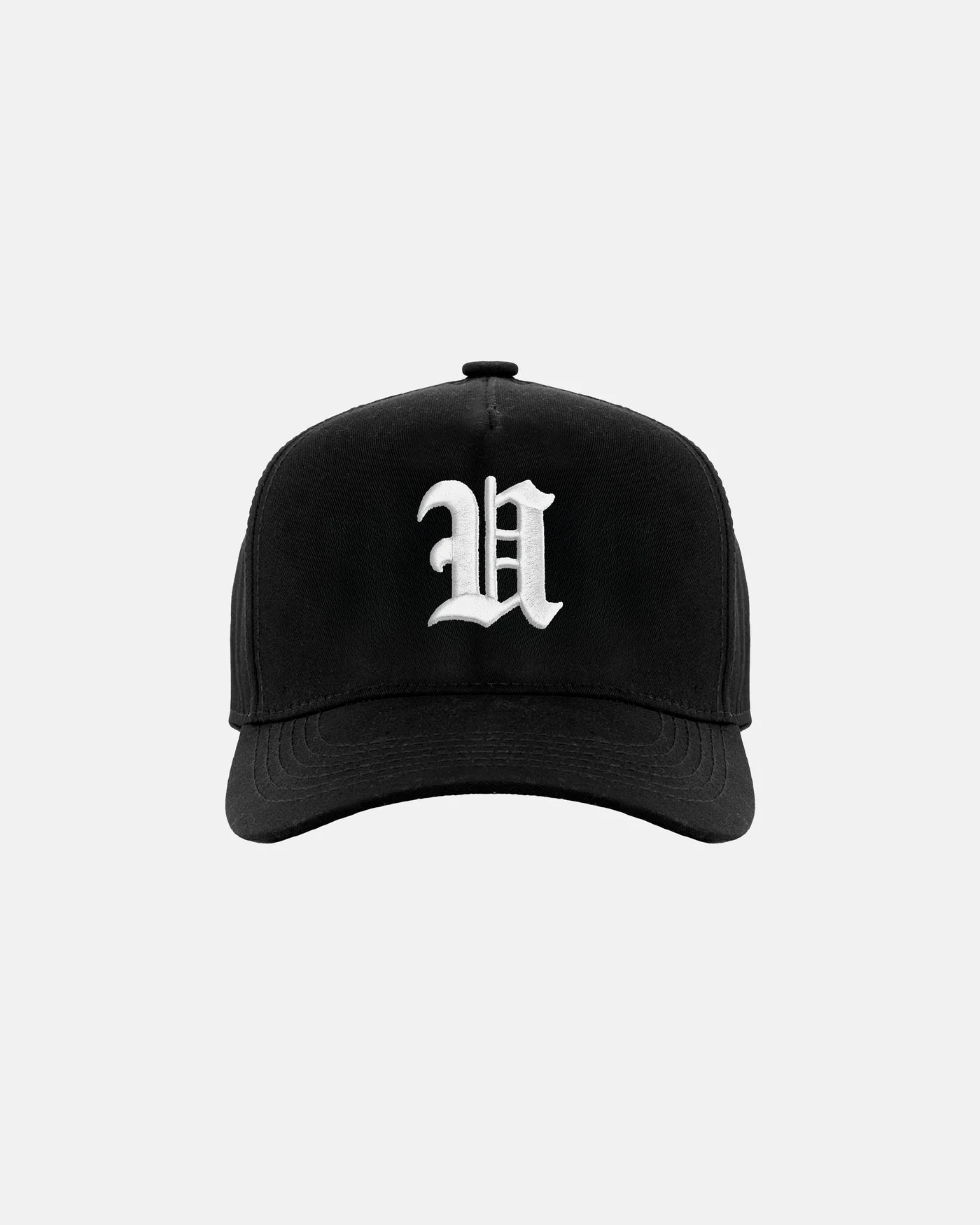 Undergold Line U High Crown Cap Black