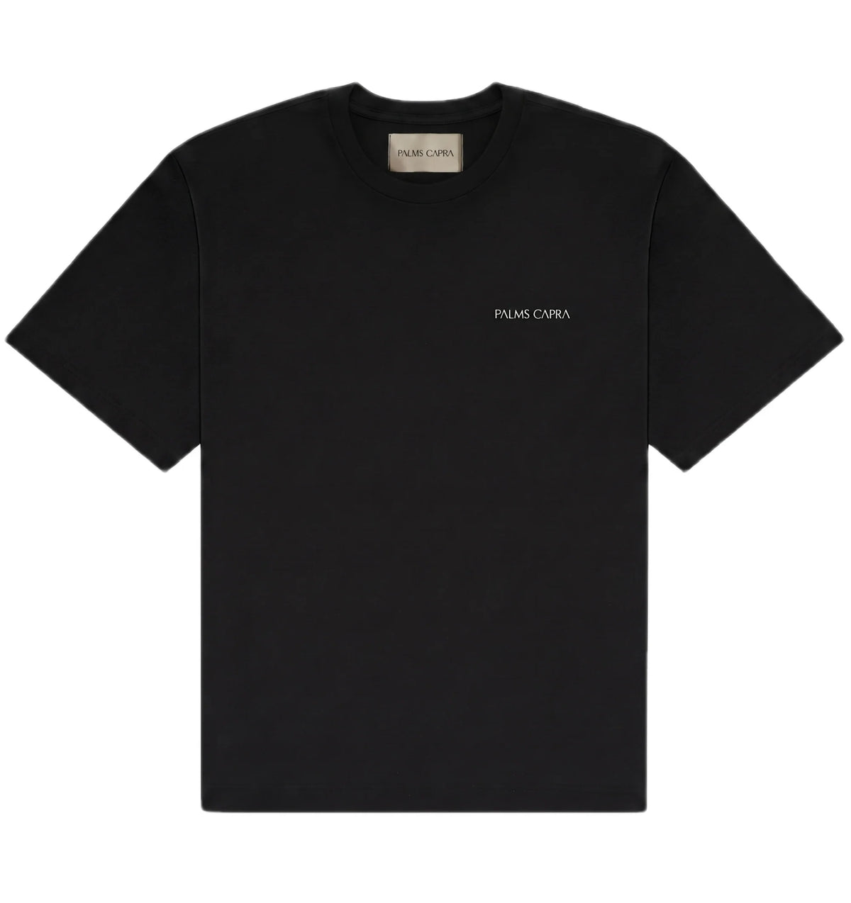 Palms Capra Logo Black Tshirt