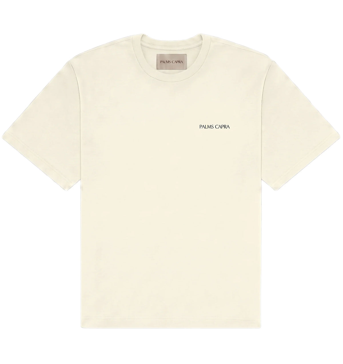 Palms Capra Logo Ivory Tshirt