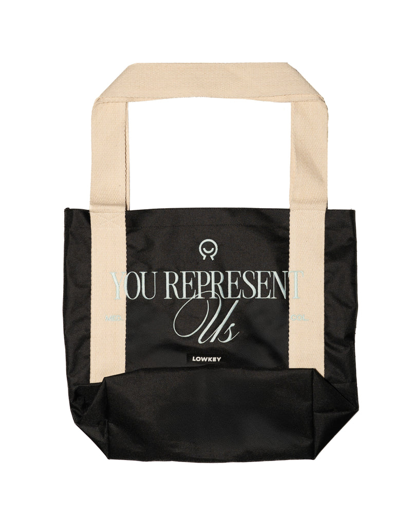 Lowkey totebag negro - plain blitz