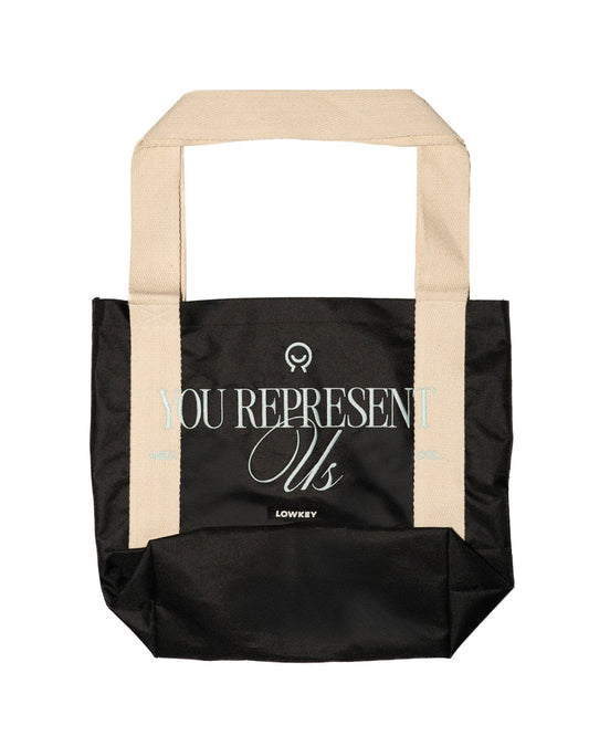 Lowkey totebag negro - plain blitz
