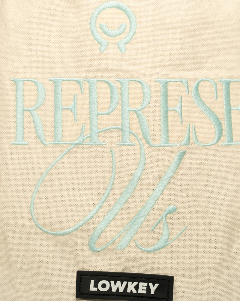 Lowkey totebag crema - plain blitz