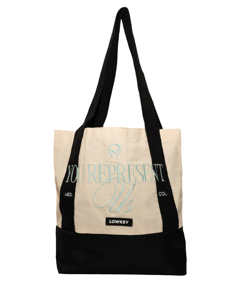 Lowkey totebag crema - plain blitz