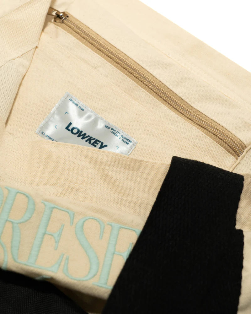 Lowkey totebag crema - plain blitz