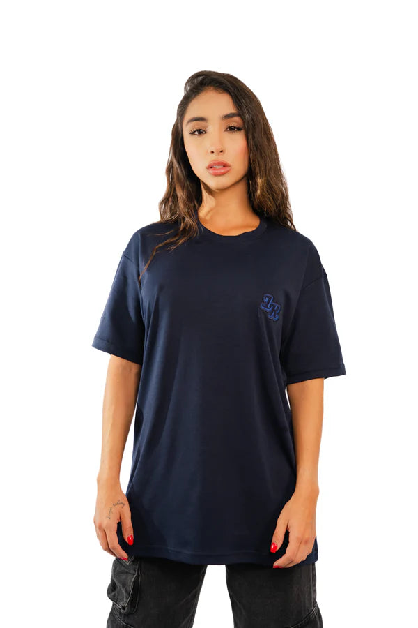 Lowkey camiseta azul - plain society