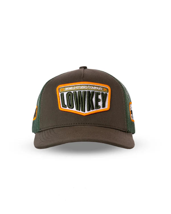 Lowkey gorra verde - trucker heritage