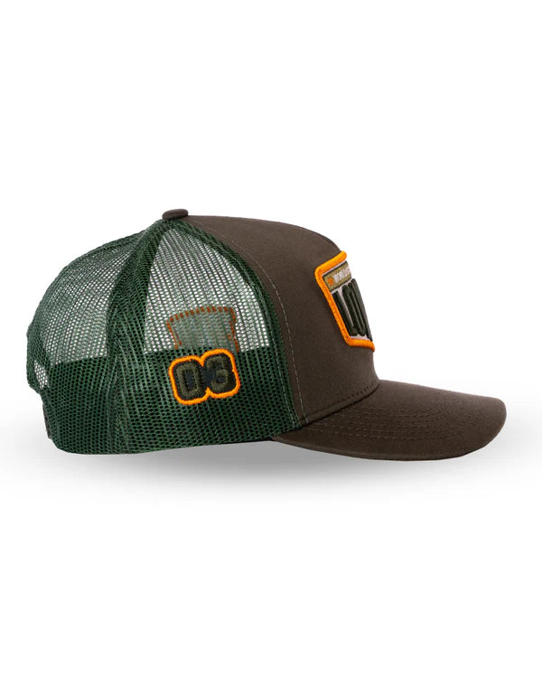 Lowkey gorra verde - trucker heritage