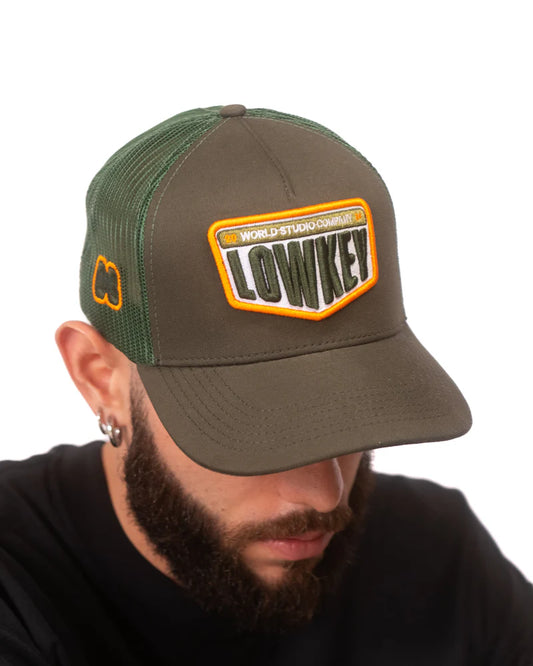 LOWKEY GORRA VERDE - TRUCKER HERITAGE CAP