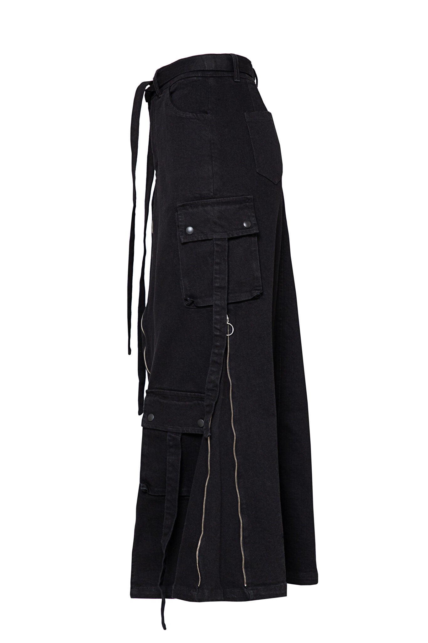 Do Over Lab coal maxi skirt