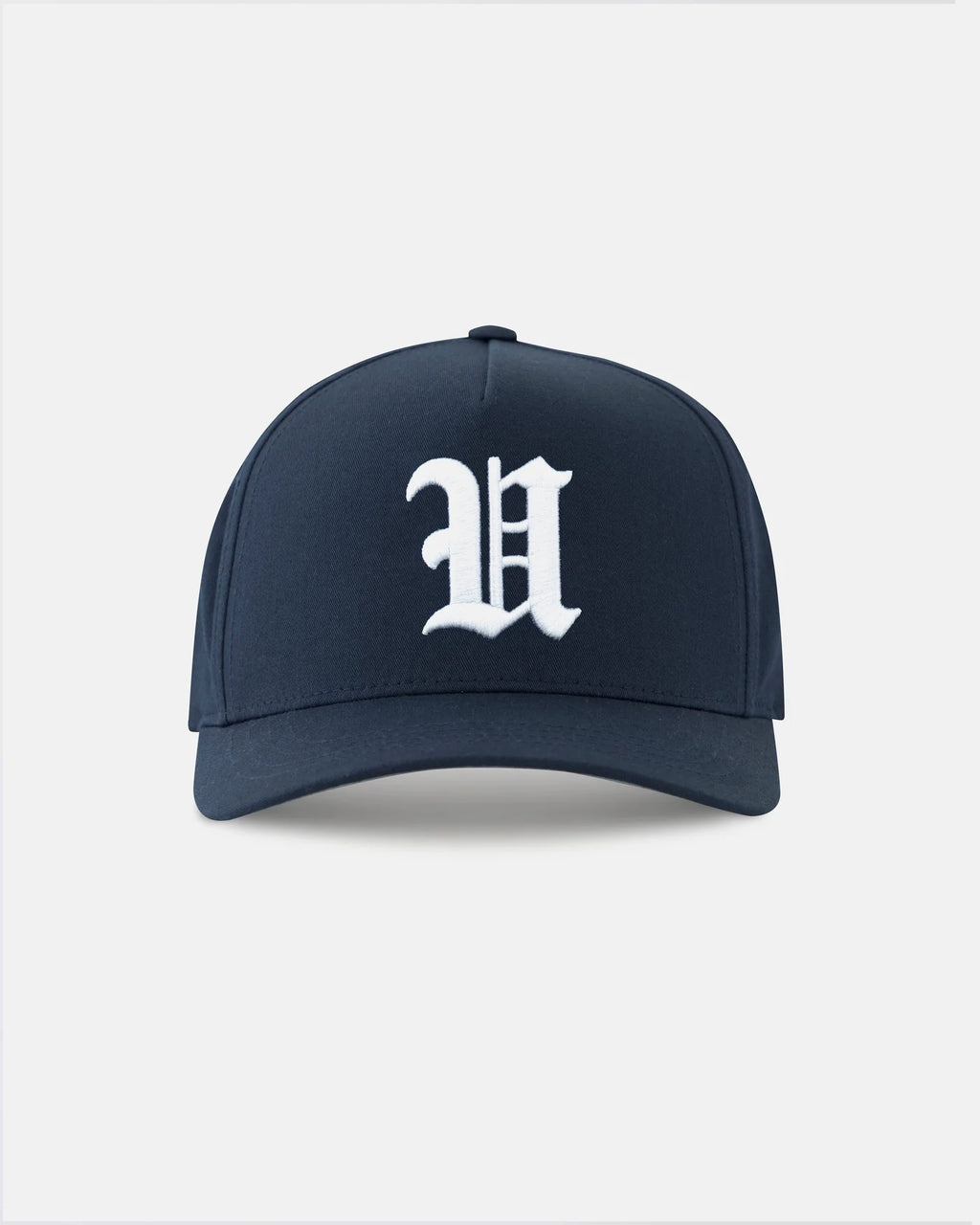 Undergold Line U High Crown Cap Navy Blue