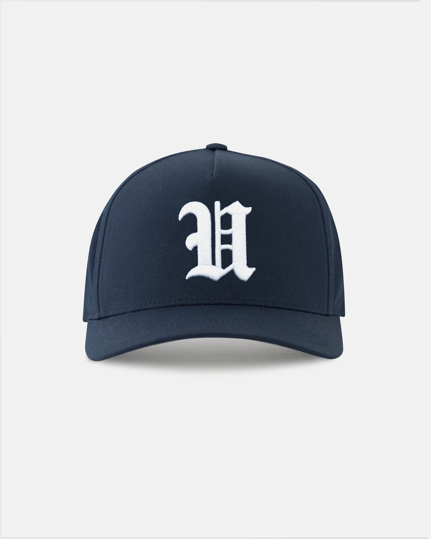 Undergold Line U High Crown Cap Navy Blue